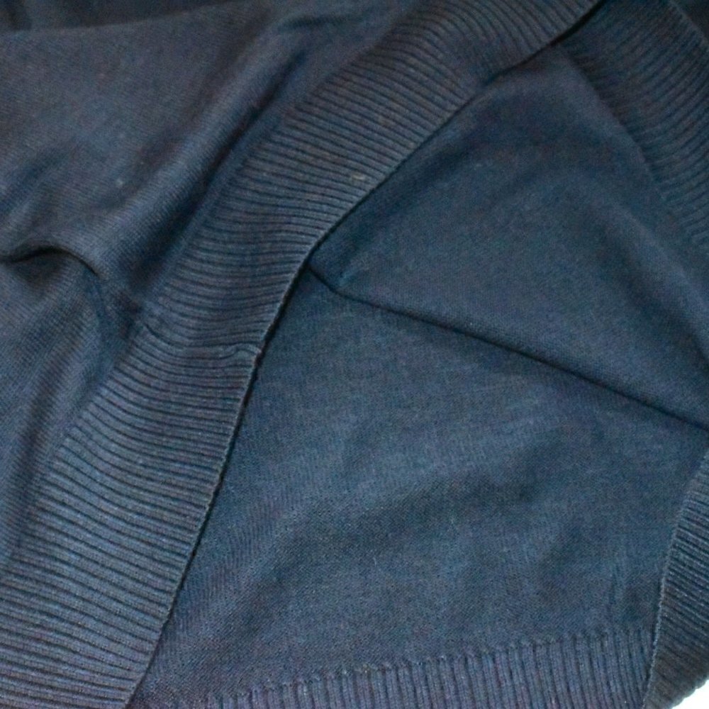 Magaschoni Man Long Sleeve Turtleneck Pullover Sweater Wool Blend Shirt Size L - Picture 6 of 10